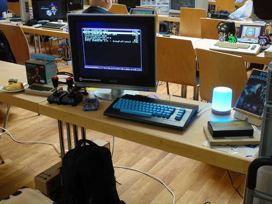 2025-08-038 - HomeCon 85, Retrolution 2025 - Aufbau von RetroArts