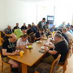 2025-08-073 - HomeCon 85, Retrolution 2025 - Hot-Dog-Abendessen