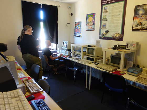 2025-07-034 - HainCon 11 - Ritti, Guido testet Doom auf dem 286er