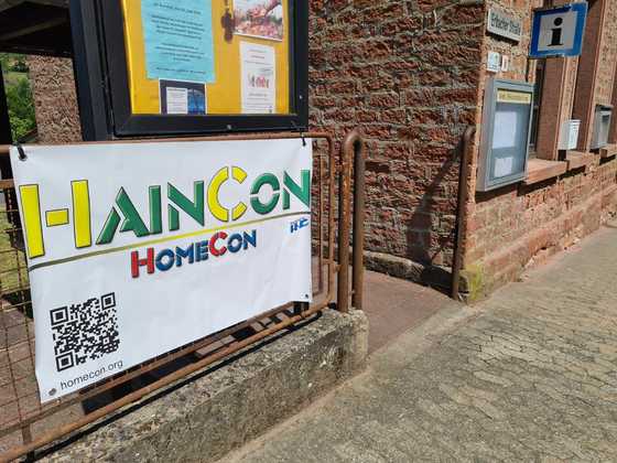 2025-07-023 - HainCon 11 - Banner am Eingang