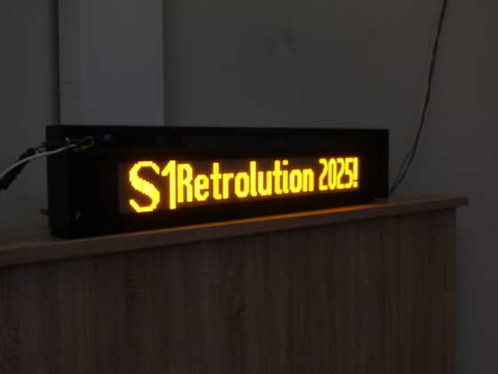 2025-08-042 - HomeCon 85, Retrolution 2025 - S-Bahn-Anzeige