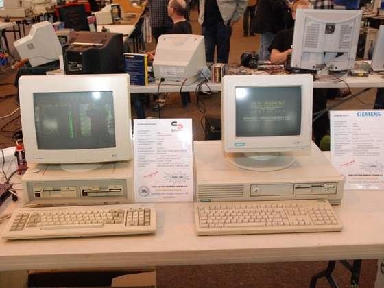 PCs von Amstrad und Siemens